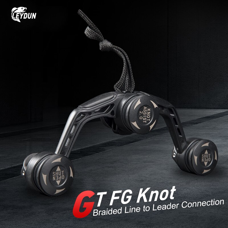 Fishing Line Cutter - Leydunフィッシングツールgt fg pr knotterアシストラインリーダー接続knottingマシンボビンワインダー線日本の結び目ツール
