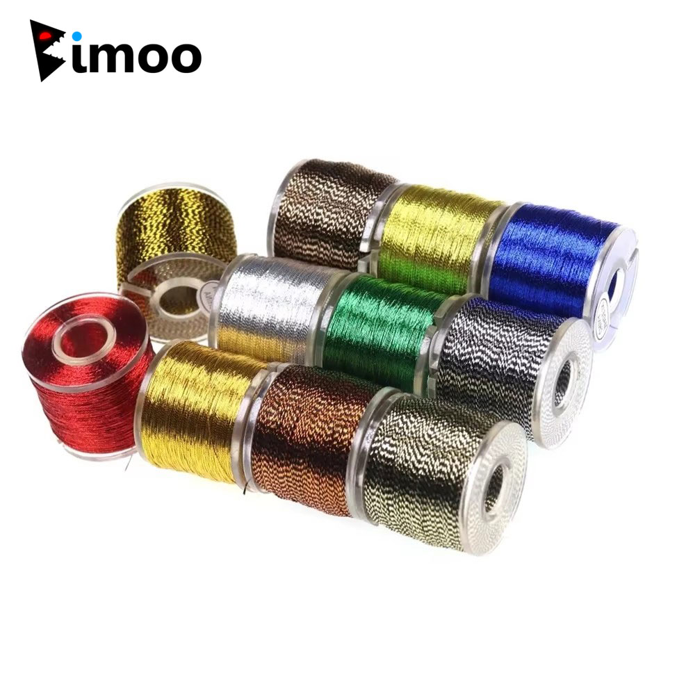 Fishing Line Spool - 100ヤード/スプール釣り竿製作用金属糸巻き取り糸、釣りガイドアイレットジグフック結び、ロッド修理用糸