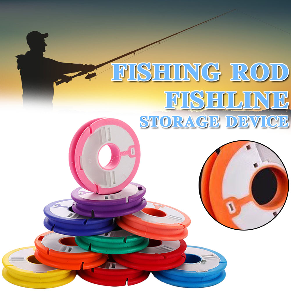 Fishing Line Spool - シリコーン釣竿スプールコネクタ多目的釣り糸ホルダーラック釣り道具軸コネクタ巻線ボード 1 個