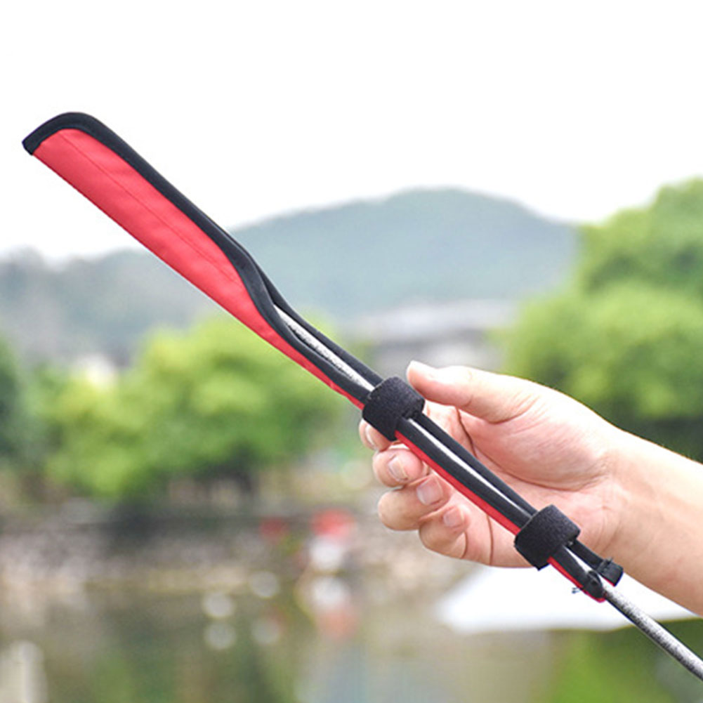 ポータブル折りたたみ式釣竿先端保護カバー釣竿先端カバータック - Fishing Line Box のレビューと価格