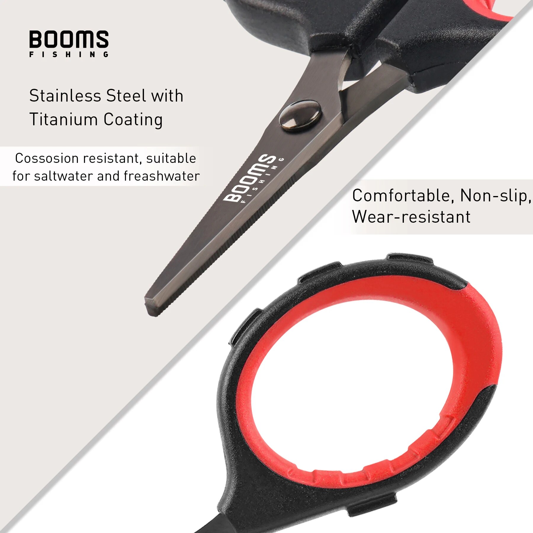 ブーム釣りs05ブレードワイヤーはさみステンレス鋼チタンコー - Fishing Line Cutter のレビューと価格
