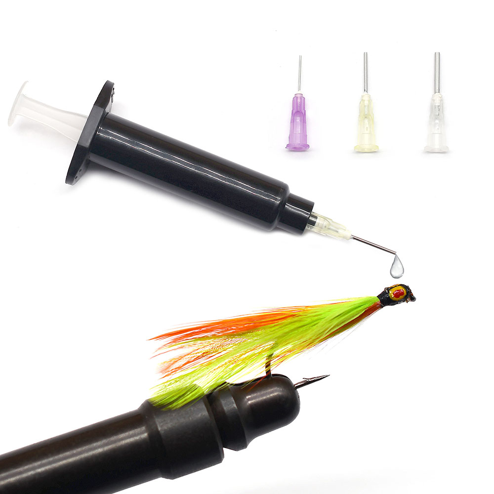 2セット ブラックUVレジン注入シリンジ 3サイズの鈍針チッ - Fishing Line Dispenser のレビューと価格