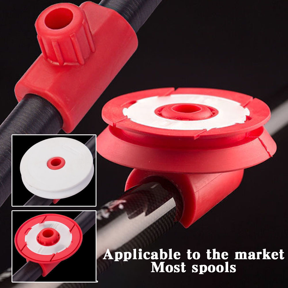 シリコーン釣竿スプールコネクタ多目的釣り糸ホルダーラック釣り - Fishing Line Spool のレビューと価格