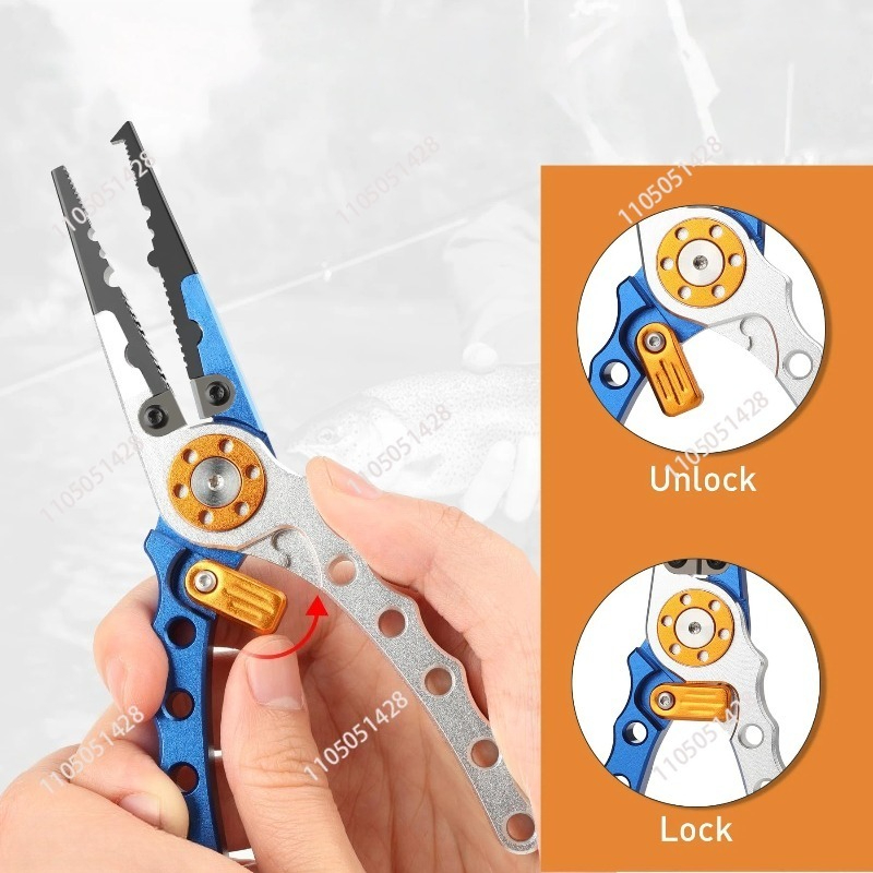 アルミ製釣り用プライヤー、多目的フックリムーバーラインカッタ - Fishing Line Cutter のレビューと価格