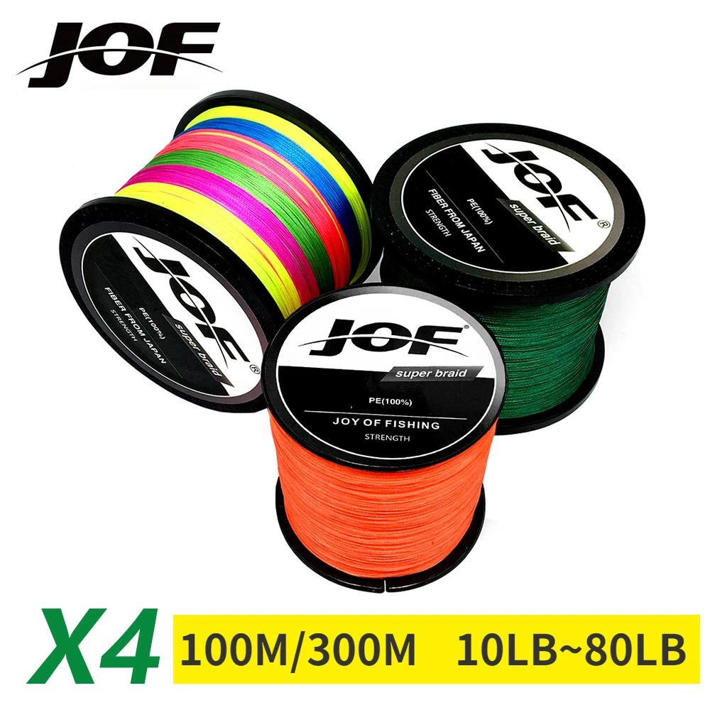 Jof-編組PE釣り糸,マルチカラー鯉釣り糸,超強力,300 - Copolymer Line のレビューと価格