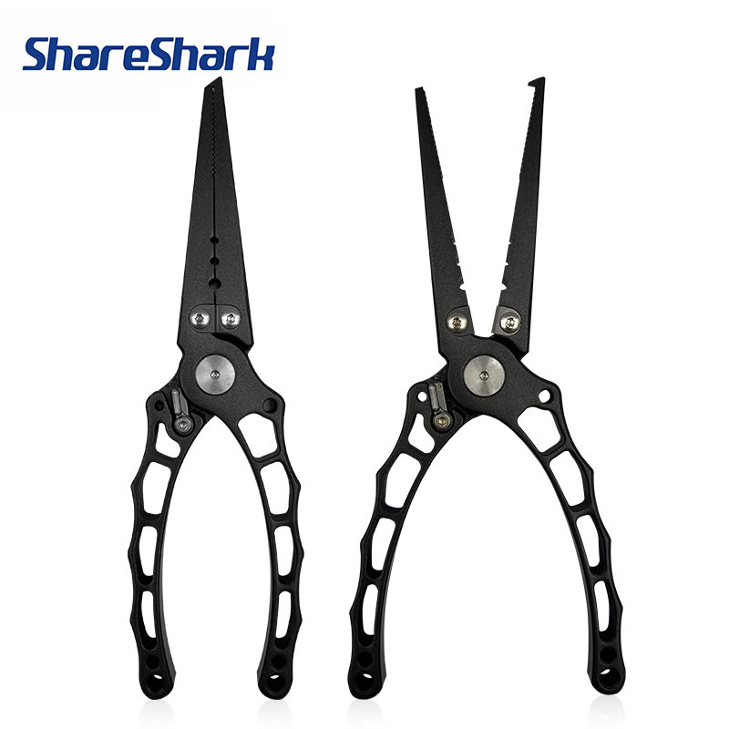 シェアシャーク多機能フィッシングプライヤー、ステンレス製、耐 - Fishing Line Cutter のレビューと価格