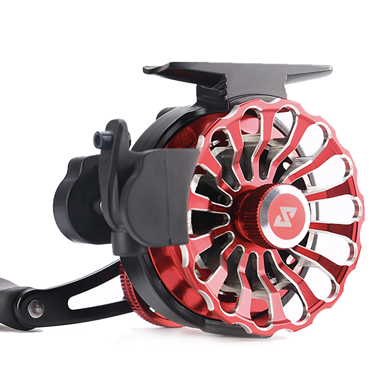 ハシダ 熱烈な月 フルメタルICEリール ラバーノブ 3.6 - Ice Fishing Line のレビューと価格
