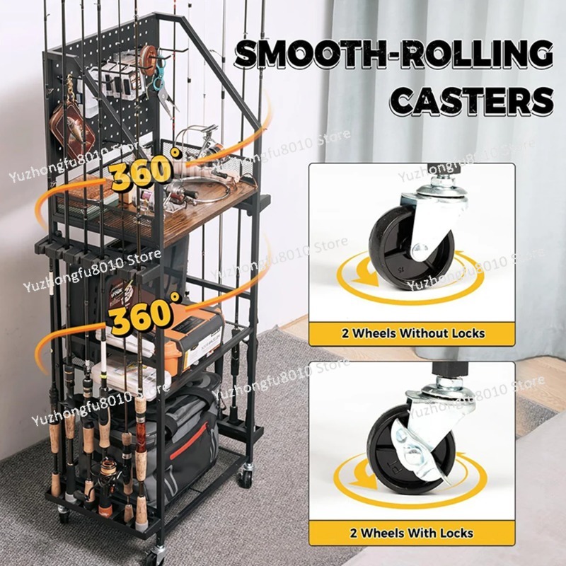 本物の釣り竿とリール/ガンラック用棚、車や家庭用の釣り道具収 - Fishing Line Spool のレビューと価格