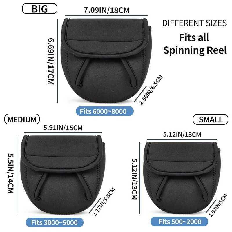 釣りリール保護カバーバッグ スピニングリールケース ポーチホ - Fishing Line Box のレビューと価格