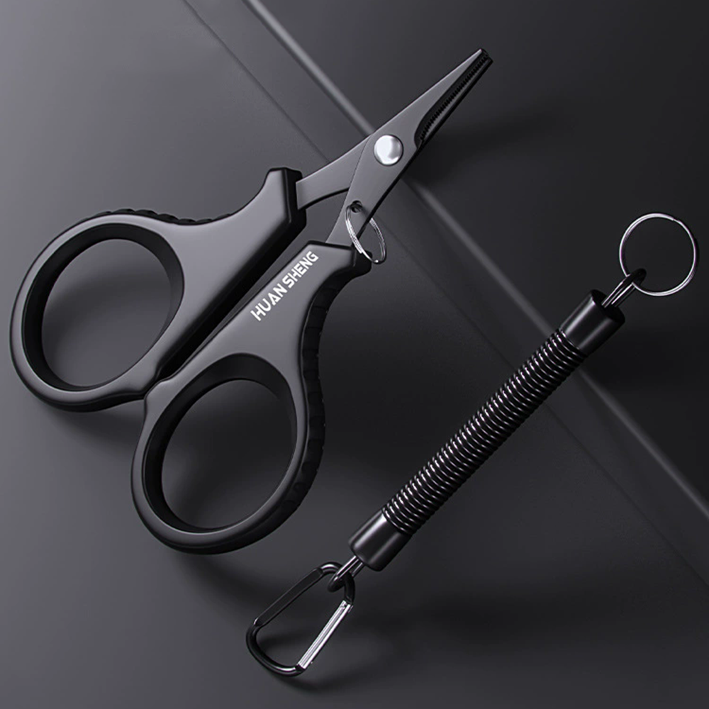 1 セットチタンコーティングステンレス鋼釣りはさみプライヤー - Fishing Line Cutter のレビューと価格